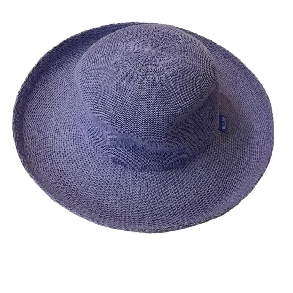 Elegant Purple Women's Sun Hat - Picture 7 of 9